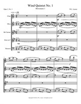 Larsen - Wind Quintet No.1