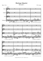 Larsen - String Quartet No.1 - 'Heritage'